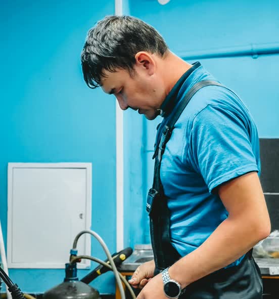 Frank Miller, owner of Camden Plumb n' Heat